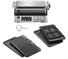 Braun Kontaktgrill MultiGrill 7 CG7044 mit 2000 W, 3-in-1-Grilloptionen bei MediaMarkt