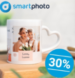 Smartphoto Rabattcode mit 30 % Rabatt ohne Mindestbestellwert, gültig bis am 31.8.