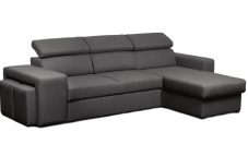 Ecksofa TENERIFE Stoff mit einer Liegefunktion und Aufräumkasten inkl. Lieferung und Montage bei Conforama