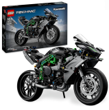 LEGO Technic Kawasaki Ninja H2R Motorrad 42170 mit 643 Teilen bei Amazon in Aktion