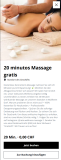 20 Minuten Massage gratis (Raza Wellness & Massage in Müllheim)