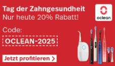 Nur heute 20 % Rabatt auf Oclean bei nettoshop, z. B. Oclean AirPump A10