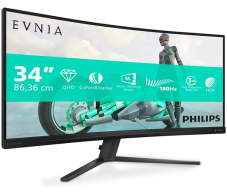 Ultraweiter QHD-Monitor PHILIPS Evnia 3000 Series 34M2C3500L mit 180 Hz & 300 nits bei Interdiscount zum neuen Bestpreis.