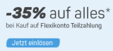 Ackermann Rabattcode 35% Rabatt mit Flexikonto Teilzahlung bei Ackermann, z.B. billerbeck Clivia Light Polyester