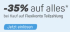 Ackermann Rabattcode 35% Rabatt mit Flexikonto Teilzahlung bei Ackermann, z.B. billerbeck Clivia Light Polyester
