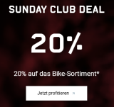 20 % Rabatt auf das Bike-Sortiment bei Ochsner Sport – nur heute für Club-Mitglieder, z. B. GARMIN Forerunner 955 Solar