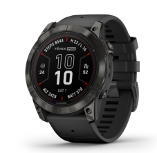 GARMIN Fenix 7X Pro Sapphire Solar 51mm bei Ochsner Sport in Aktion
