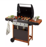 Gut bewerteter Campingaz Gasgrill 3 Series Woody LD mit 3 Brennern und 9 kW bei nettoshop