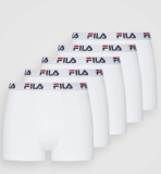 Fila Boxershorts 5er-Pack in Weiss bei Lounge by Zalando (S–XXL)