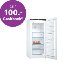 Bosch Gefrierschrank GSN51DWDP Fassungsvermögen von 290 l für effektiv CHF 609.– bei nettoshop