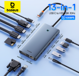 Baseus USB C Hub Typ C zu HDMI USB HUB Adapter 13-in-1 bei AliExpress