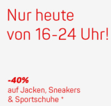 Ackermann Rabattcode für 40 % auf Jacken, Sneakers & Sportschuhe nur heute gültig