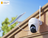 Intelligente 4K 4G-Sicherheitskamera mit Akku, Solarbetrieb und Auto-Tracking
