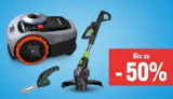 Bis zu 50 % Rabatt auf ausgewählte Gartenmaschinen bei Jumbo, z. B. EINHELL Elektro-Vertikutierer-Lüfter GC-SA 1231/1