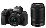 NIKON Z 50II Kit, Z DX 16–50mm F/3.5–6.3 VR + Z DX 50–250mm F/4.5–6.3 VR bei Interdiscount zum neuen Bestpreis