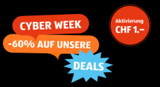 ALDI Handy-Abo Swiss Unlimited (CH alles unlimitiert + nur CHF 1.– Aktivierungsgebühr)