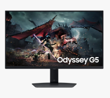 Samsung Odyssey G50D 27″ Gaming-Monitor (WQHD, IPS, 180 Hz, 1 ms)