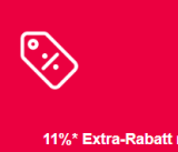 11% Extra-Rabattgutschein ab CHF 100.-  für Lounge by Zalando, gültig bis 11.11.