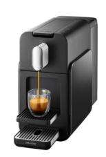 Kaffeemaschine DELIZIO Brava mit 1.3 L Wassertank in 3 Farben inkl. 96 Gratis-Kaffeekapseln bei Fust