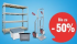 Bis zu 50% auf Werkstatt-Produkte bei Jumbo, z.B. SmartStore Aufbewahrungsbox mit Deckel Classic 66 L