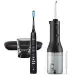 PHILIPS Sonicare Cordless Power Flosser DiamondClean 9000 Munddusche und Zahnbürste + 100 Tage Geld-zurück-Garantie bei MediaMarkt