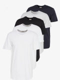 Only & Sons ONSJEFF 5-Pack T-Shirt in verschiedenen Farben und Grössen bei Lounge by Zalando