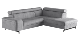 Ecksofa EMMA links/rechts mit Aufräumkasten, Liegefunktion + Lieferung & Montage bei Conforama