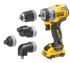 DeWalt Akku-Bohrschrauber mit 4x Werkzeugaufnahme und 2x Akku bei Jumbo