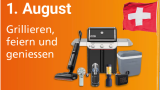 1. August Aktion bei Fust: Rabatte auf Grills, Kühlgeräte & Zubehör