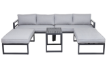 Home and More Lounge-Set Atlanta, 5-teiliges Sofa-Set, bei Jumbo inkl. Lieferung