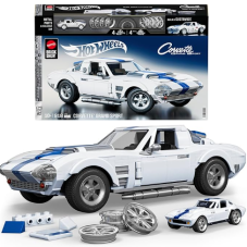 Diverse Mattel Brick Shop Sets von Hot Wheels Speed/Elite bei Amazon, z. B. Corvette Grand Sport (JGR31)