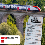 SBB Spezial-Tageskarte für CHF 55.– ohne Halbtax bei Interdiscount