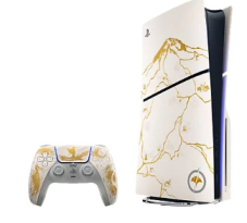 Sony PlayStation 5 Slim Disc Edition, Ghost of Yōtei Gold Limited Edition Bundle (PS5) bei MediaMarkt zum Bestpreis