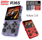 R36S Retro-Handheld-Konsole mit 3.5″ Display & 64/128 GB bei AliExpress