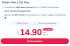 yallo Go! Max Daten-Abo mit 5G-Speed (bis zu 2Gbit/s, für Routernutzung geeignet) ohne Mindestvertragsdauer
