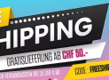 DeinDeal Gutschein: Gratis Versand ab CHF 50.– Bestellwert