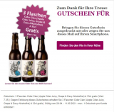3 Flaschen Cider Clan gratis für NL-Abonnenten beim Rio Getränkemarkt