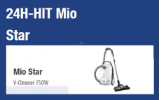 Mio Star V-Cleaner 750W Schlittenstaubsauger bei melectronics im 24H-Hit