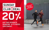 Ochsner Sport: 20% auf das gesamte Running- & Fitness-Sortiment für Club-Mitglieder