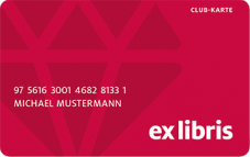 50% Rabatt auf Ex Libris-Club-Mitgliedschaft