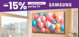 Zusätzliche 15 % Rabatt auf Samsung TVs – bereits reduzierte Modelle kombinierbar