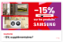 Samsung Promo: -15% zusätzlich auf Samsung Produkte bei Conforama