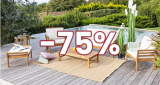 Garten-Sale bei Conforama: Bis zu -75% auf Outdoor-Möbel