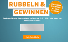 Coop Rubbeln & Gewinnen