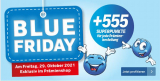 Blue Friday: Nur heute +555 Superpunkte extra bei jeder Prämienbestellung sichern