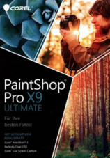 Corel PaintShop Pro X9 Ultimate (D) bei Steg und PCP zum Bestpreis von CHF 17.30