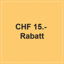 CHF 15.- Rabatt mit dem McDrogerie Gutschein – gültig ab CHF 100 Einkaufswert