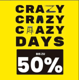 Manor Rabattaktion – Bis zu 50% sparen bei den Crazy Days
