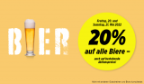 Denner: 20% auf alle Biere und BBQ-Produkte, auch auf bereits reduzierte Artikel! (Nur heute und morgen) Und weitere Angebote