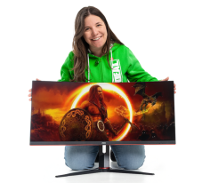 Daydeal - Curved-Gaming-Monitor AOC CU34G2XP/BK zum neuen Bestpreis!